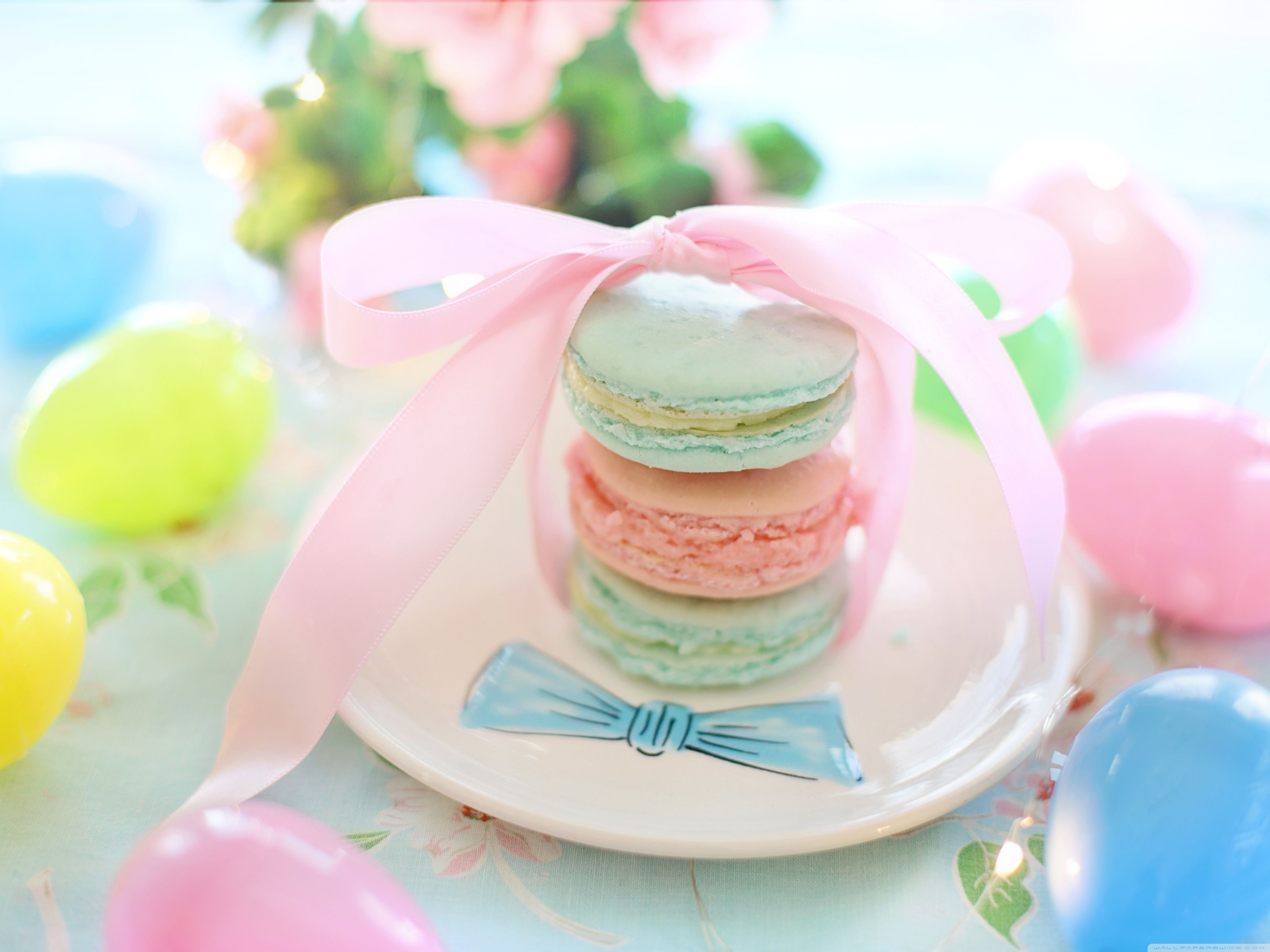 Macarons are a popular French dessert. - Easter