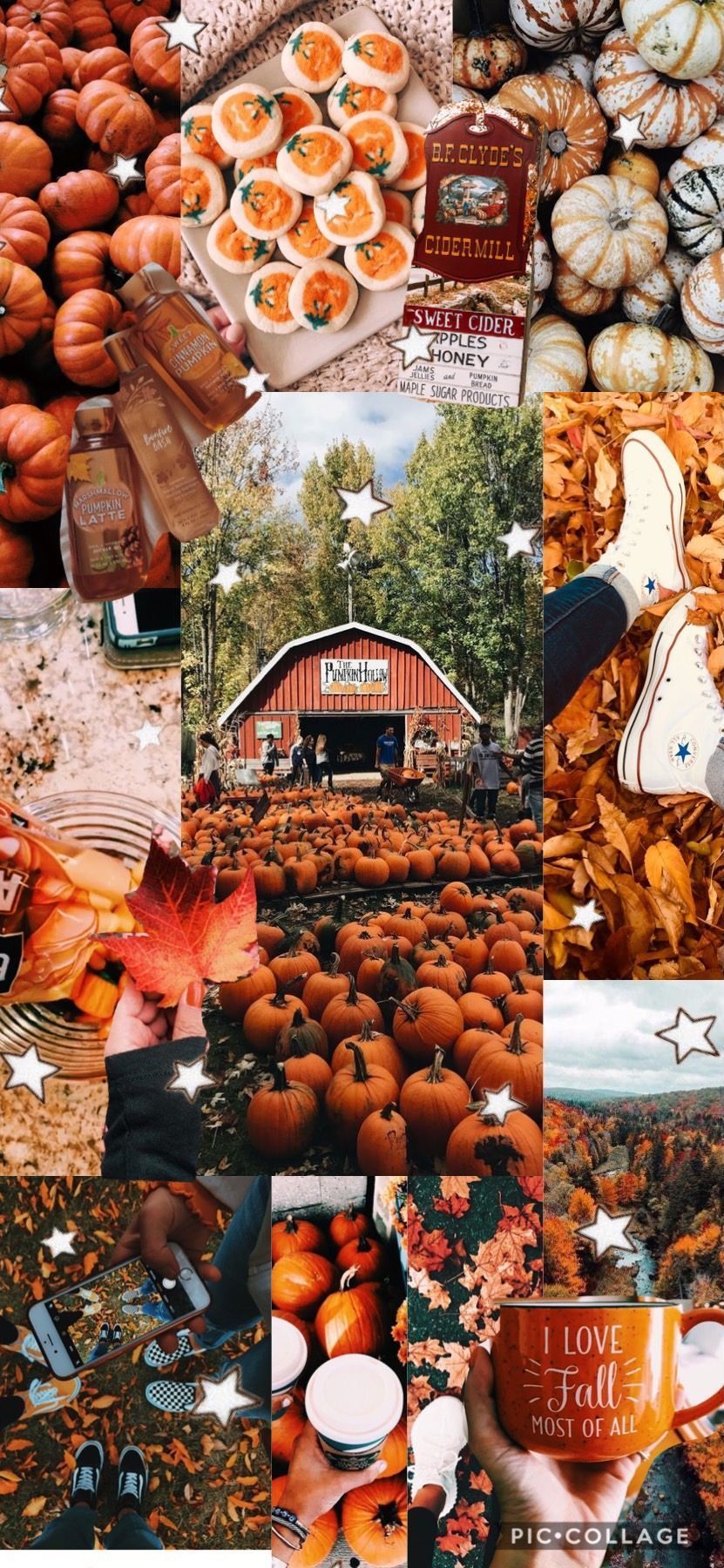 I made a fall themed collage! - Collage
