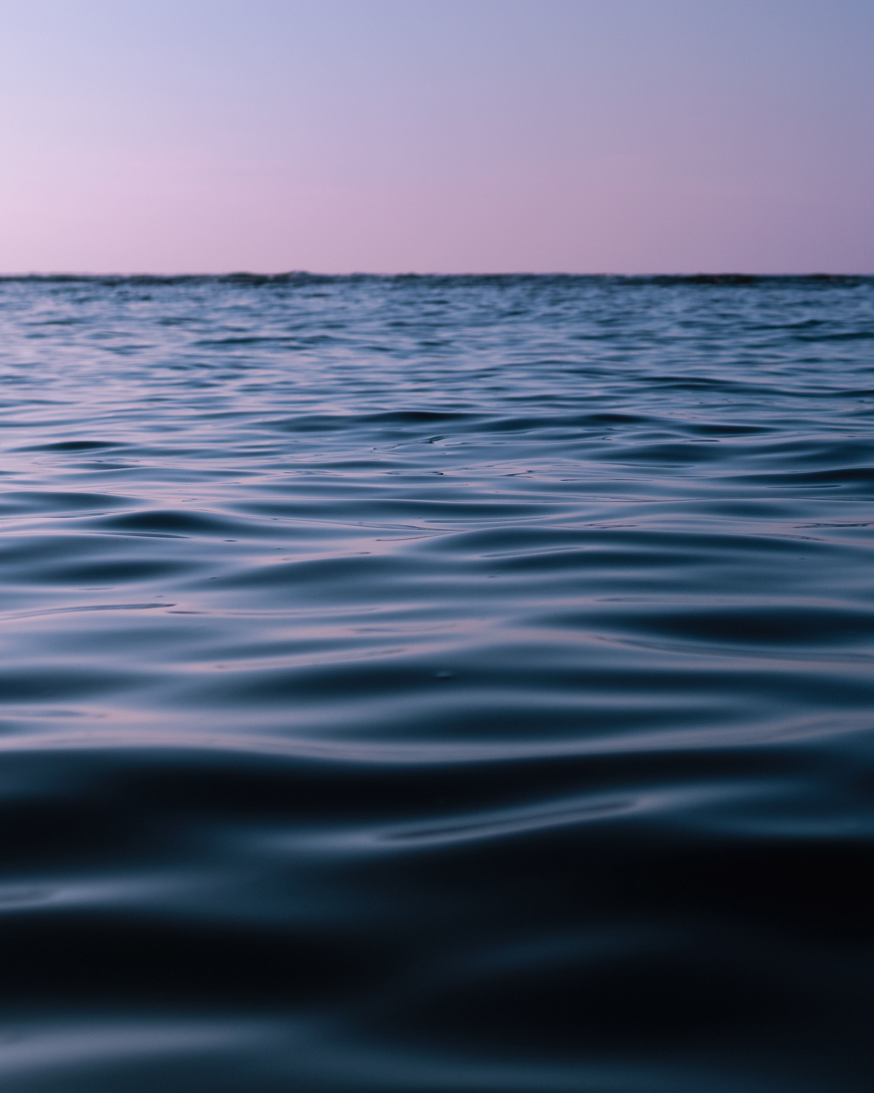 Download wallpaper 2964x3705 waves, water, surface, body of water, horizon HD background