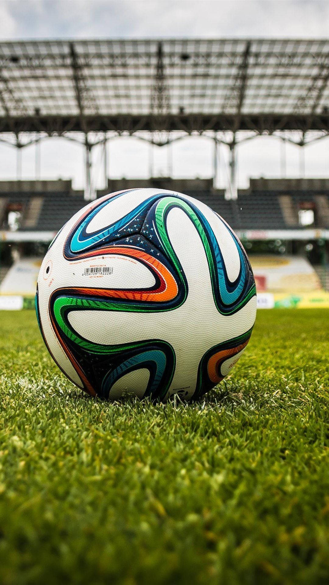 Download Colorful Soccer Ball Variant Wallpaper