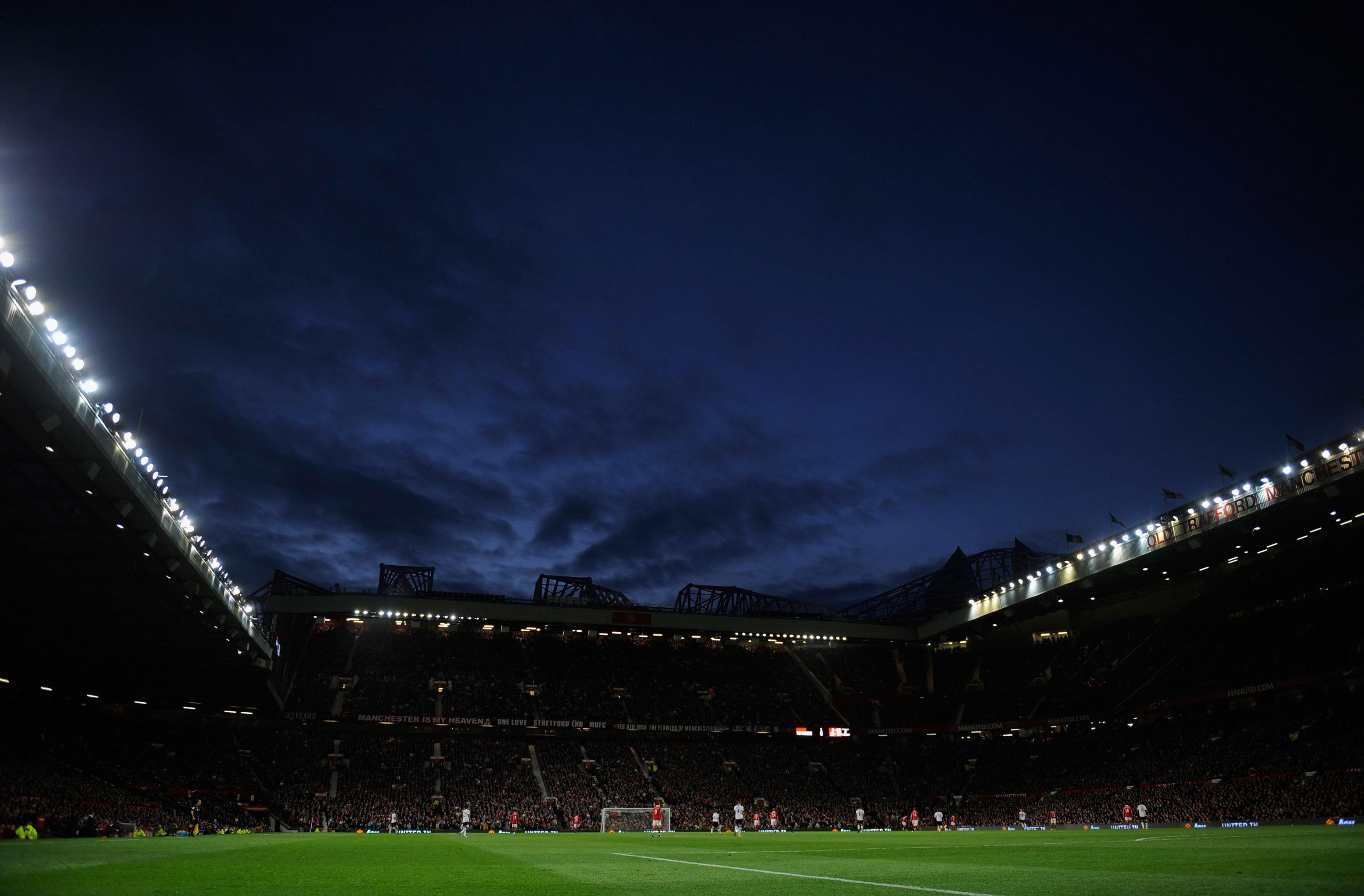 Old Trafford is one of the most famous football stadiums in the world - Soccer
