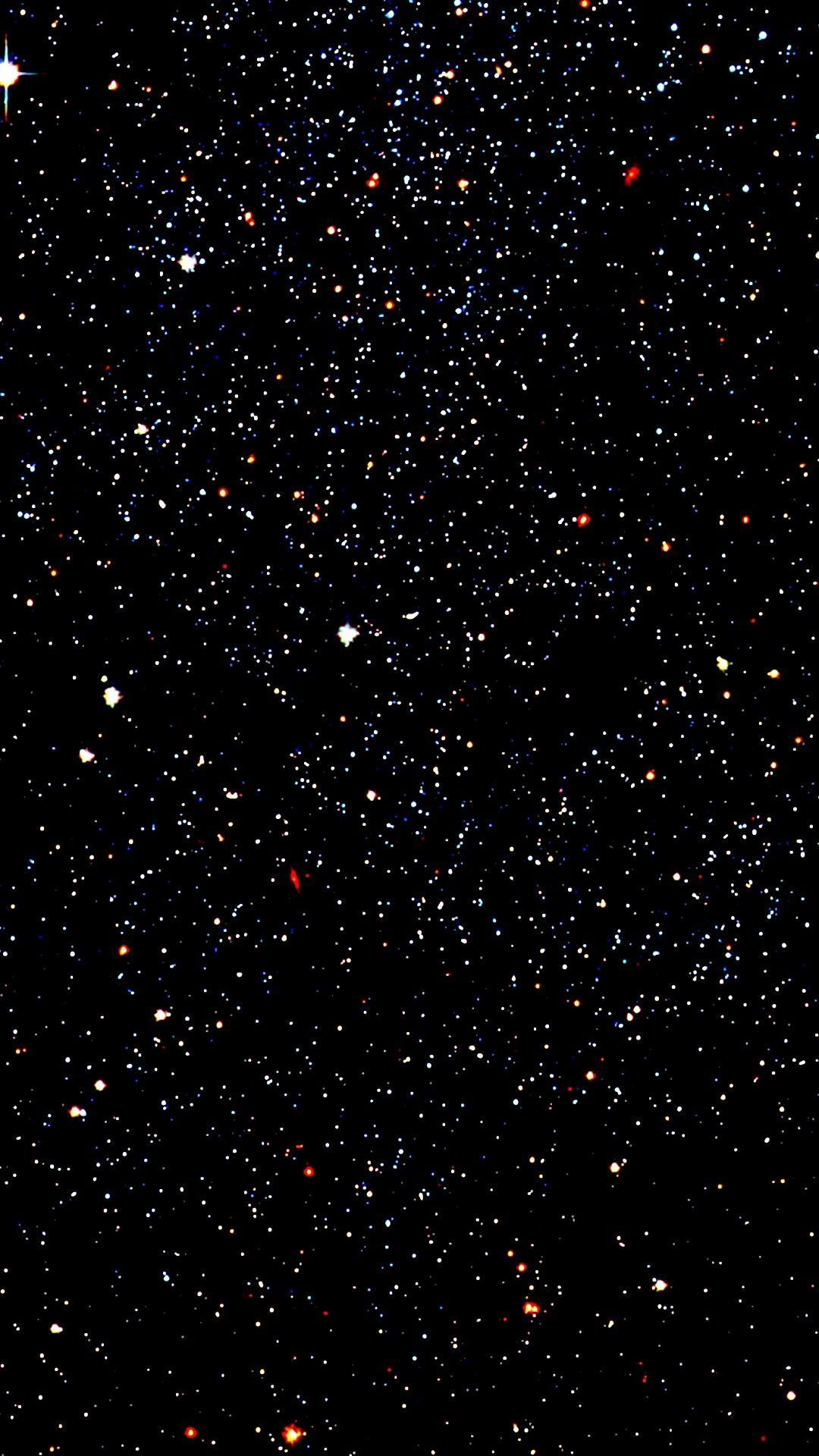 A black sky with stars and other objects - Android, stars