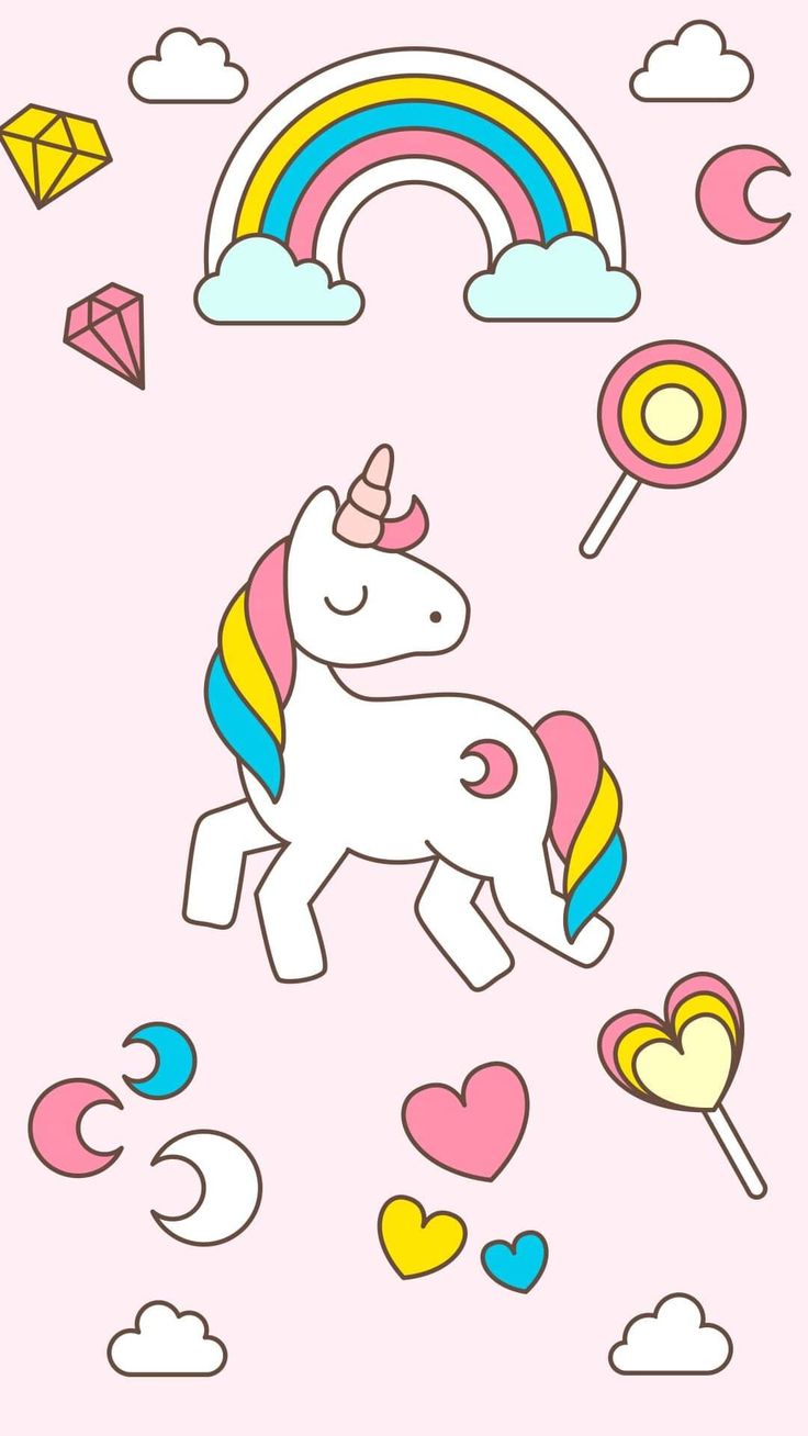 Unicorn Wallpaper Discover more background, cute, Galaxy, iphone, Pink wallpaper.. Unicorn wallpaper, Rainbow wallpaper iphone, Rainbow wallpaper