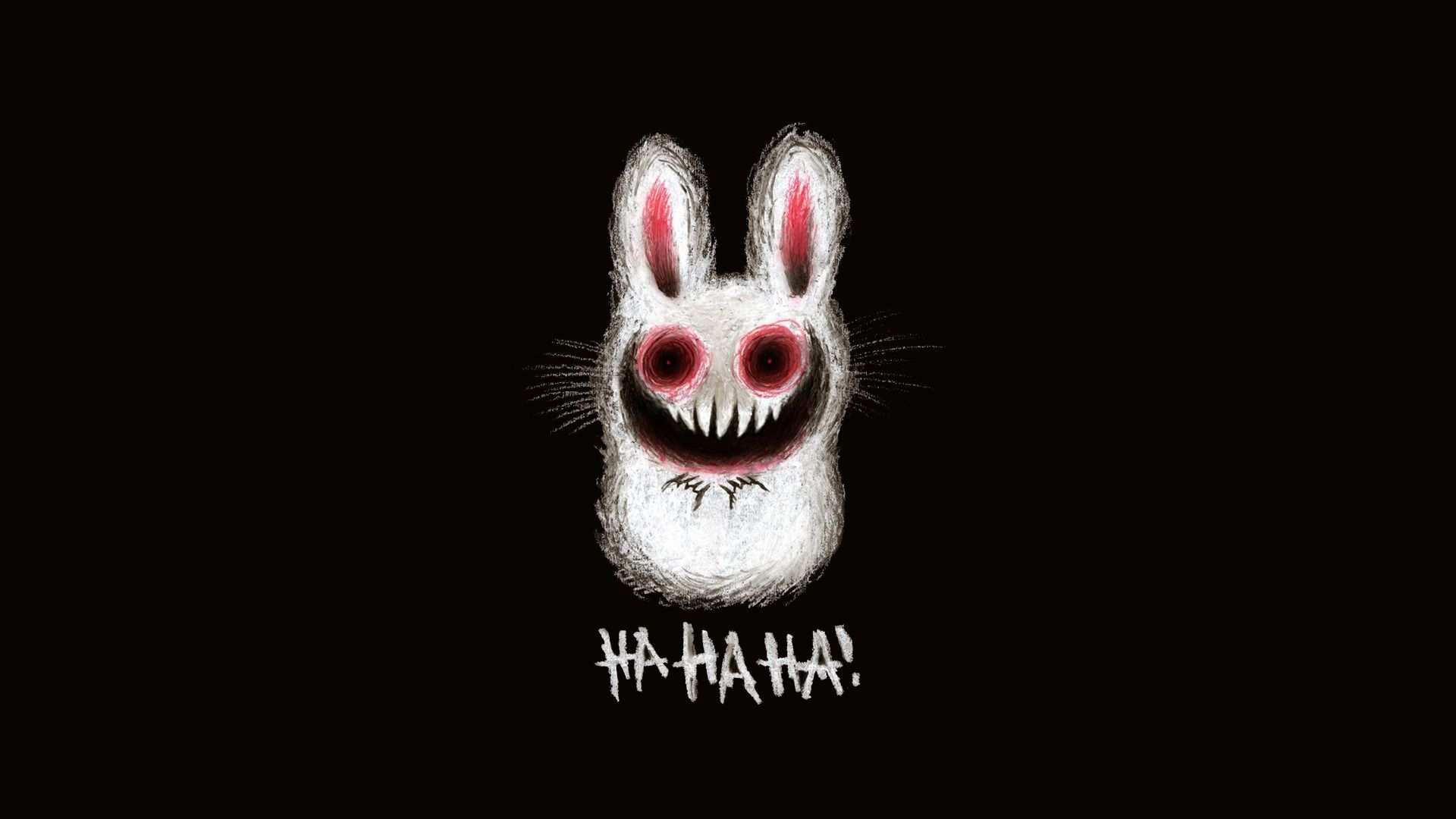 Creepy bunny wallpaper for your PC, mobile phone, iPad, iPhone. - Creepy
