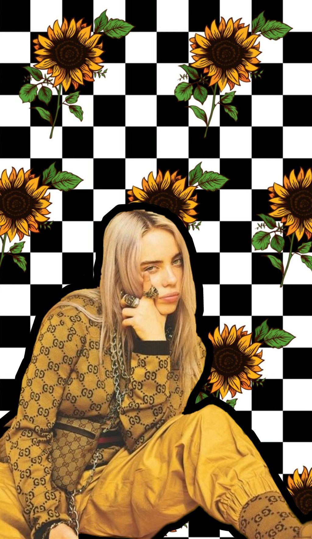 Billie Eilish wallpaper I made! Comment your favorite song by her! - Billie Eilish