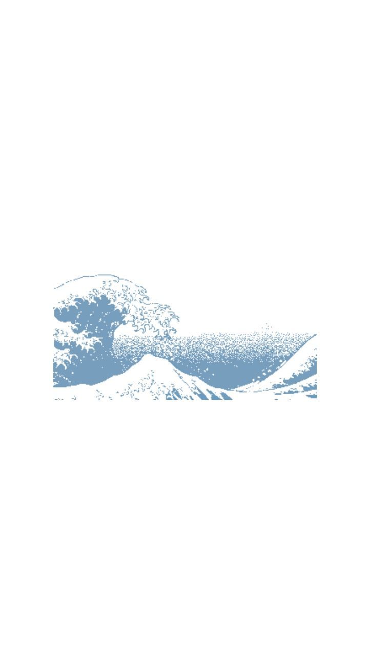 The Great Wave off Kanagawa, also known as The Great Wave, is a woodcut print by the Japanese artist Hokusai. - Wave