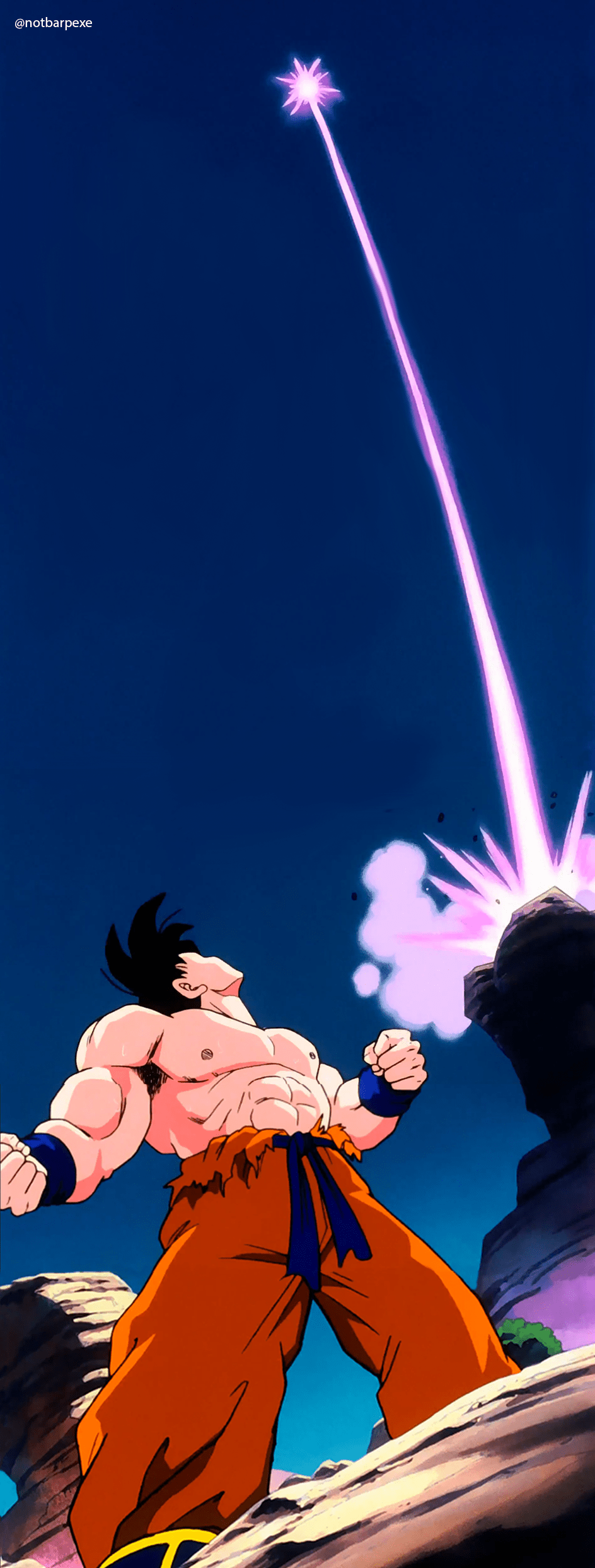 Vegeta Vs Goku Aesthetic Wallpaper