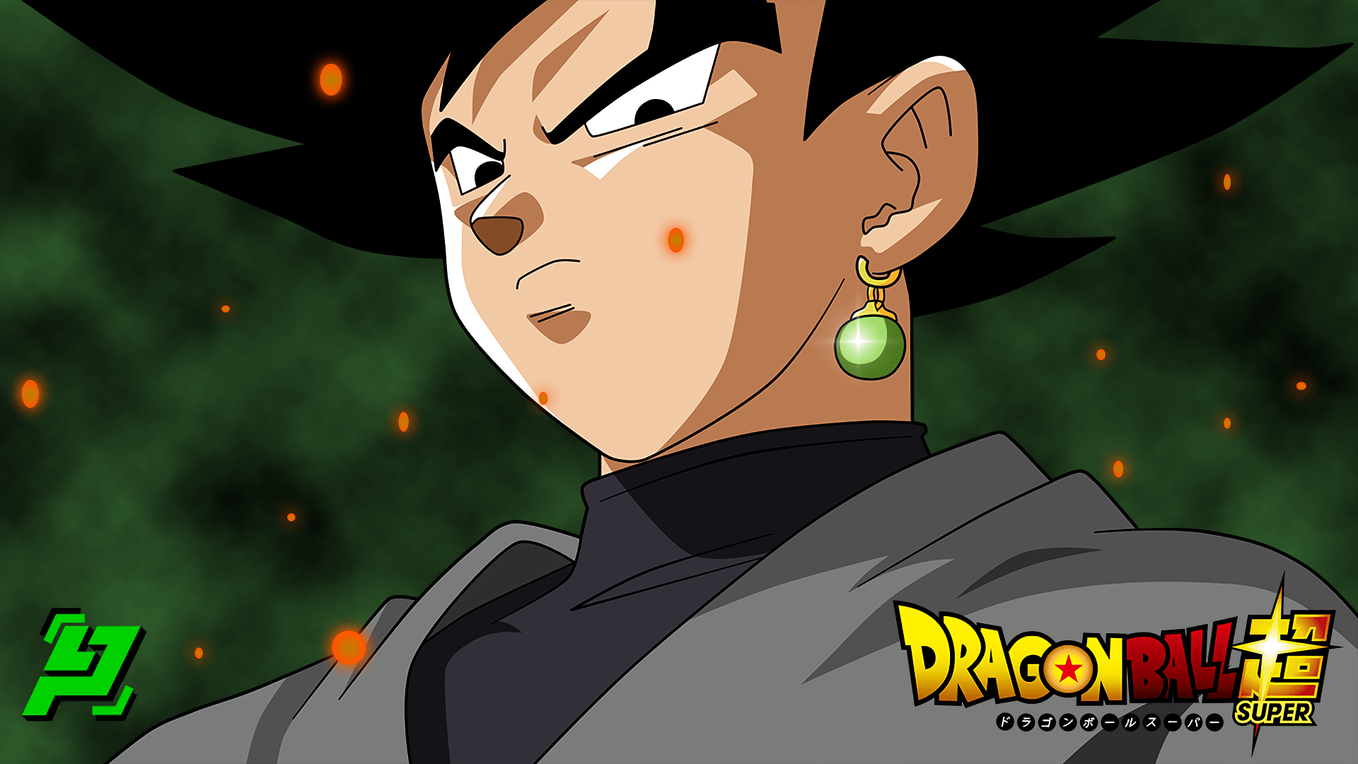 A picture of Goku Black from Dragon Ball Super. - Goku