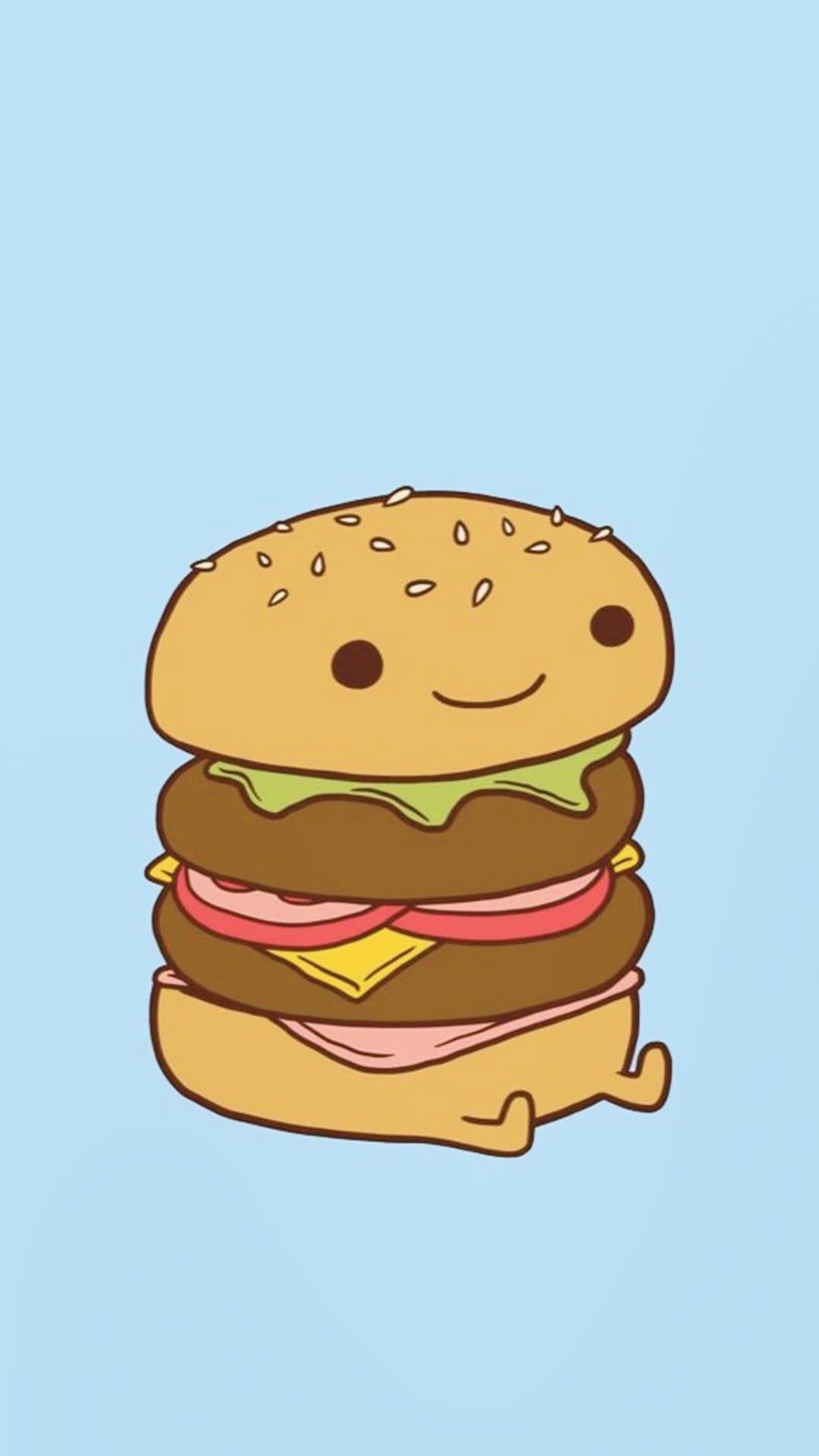 Food Wallpaper. Cute food wallpaper, Cute cartoon food, Food wallpaper