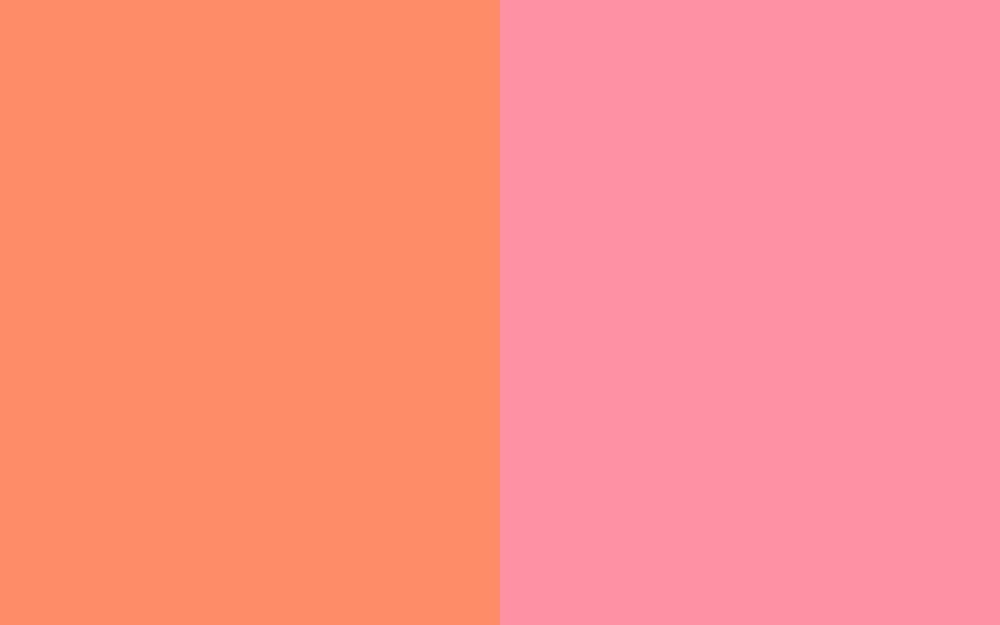 Two colors that are pink and orange - Salmon