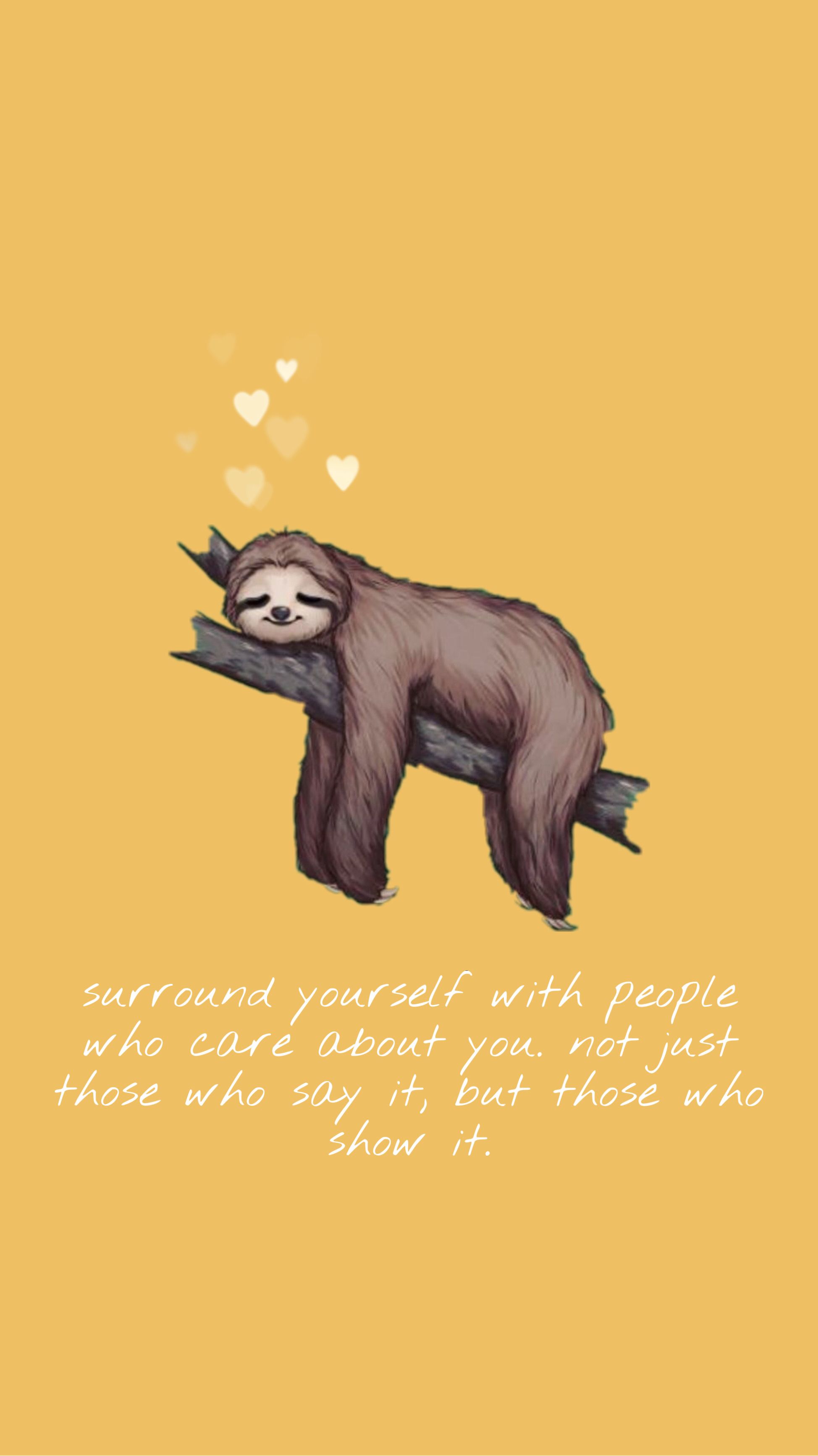 Sloth Cartoon Wallpaper