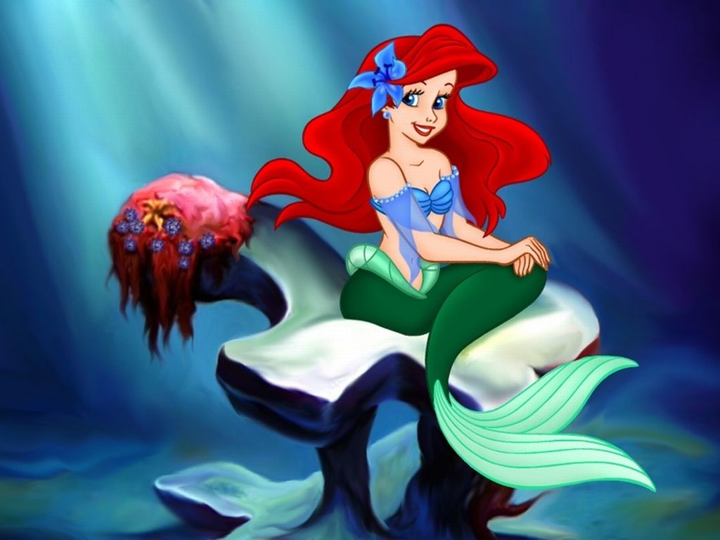 Ariel Little Mermaid Wallpaper