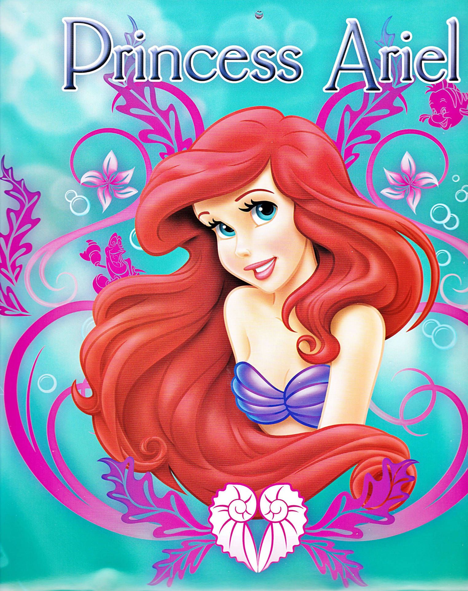 A poster of the little mermaid - Ariel