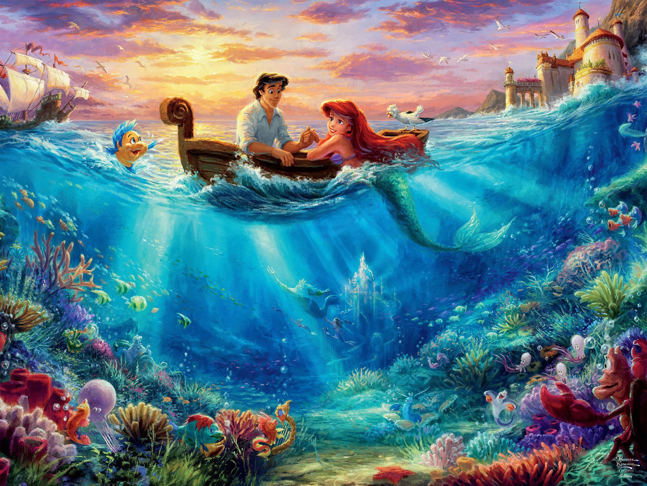 Ariel (The Little Mermaid) HD Wallpaper and Background