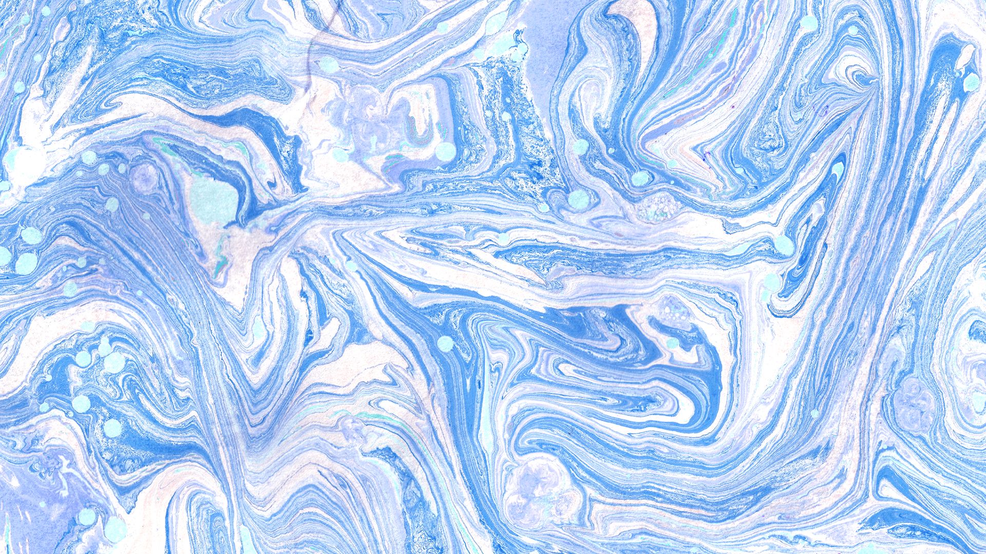 A blue and white marbled background - Marble