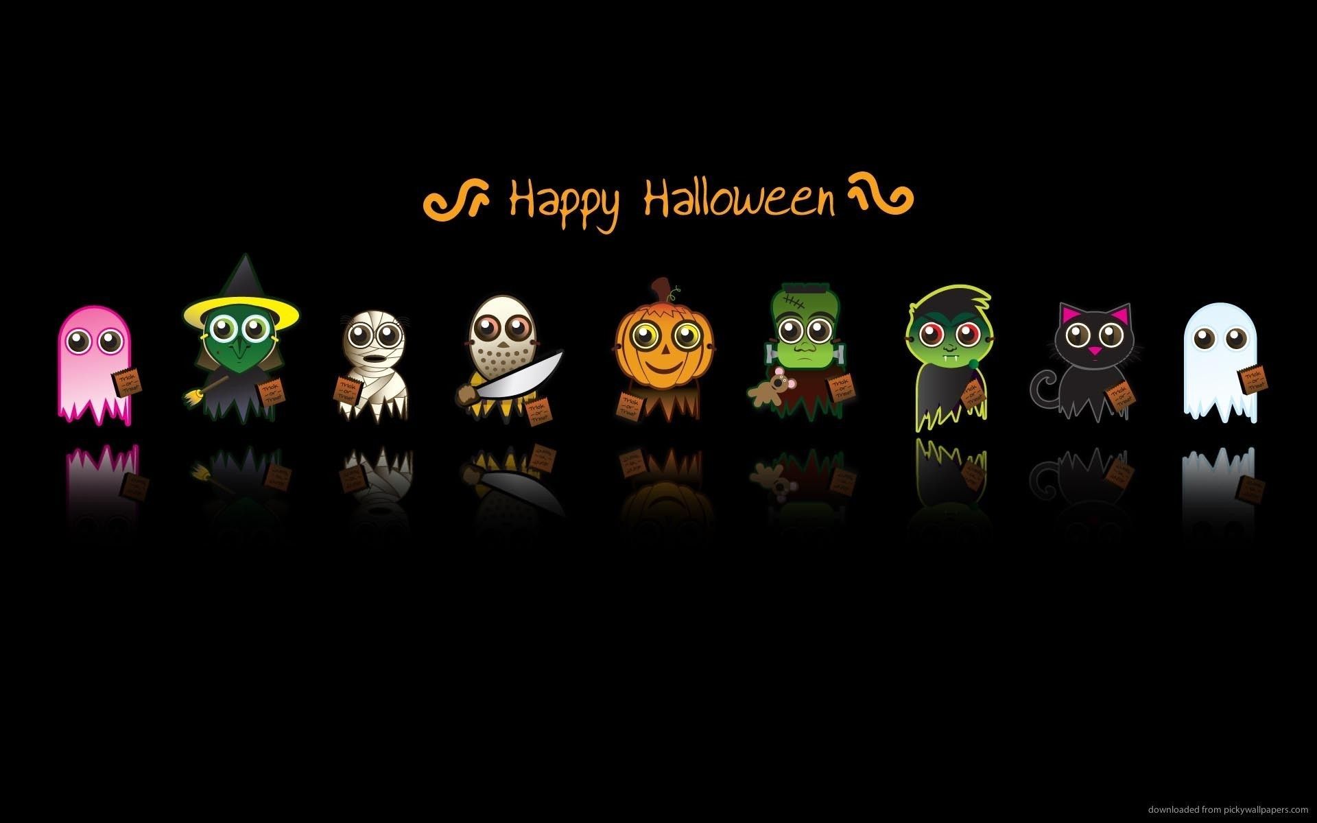 Halloween Wallpapers - Top Free Halloween Backgrounds - WallpaperAccess - Halloween desktop, cute Halloween