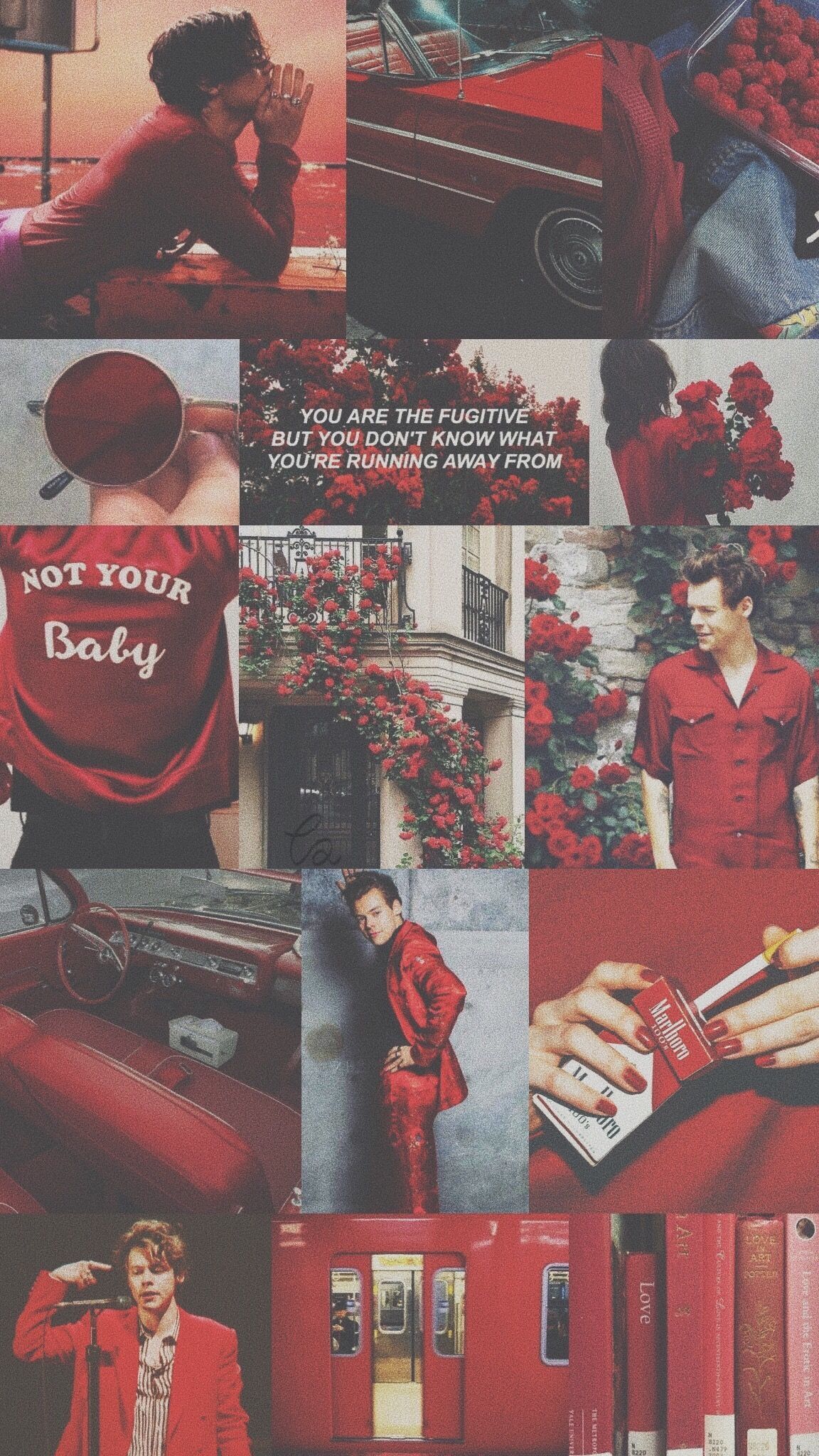 Harry Styles // red aesthetic Wallpaper. Harry styles wallpaper, Harry styles drawing, Red aesthetic