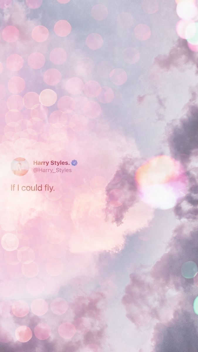 Aesthetic harry styles wallpaper background with bokeh and clouds - Harry Styles, Vogue