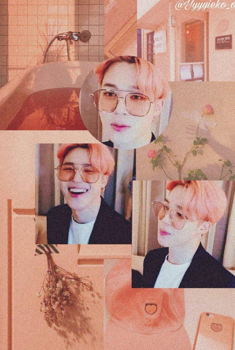 Download Peachy Jimin Aesthetic Wallpaper