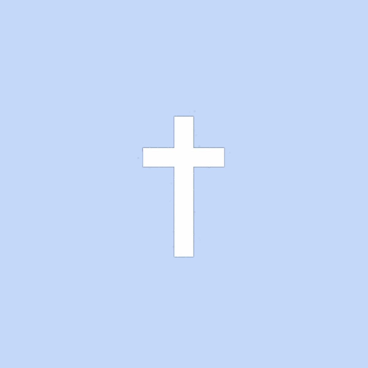 light blue cross (Bible) icon. Blue bible, Cross wallpaper, Jesus cross wallpaper