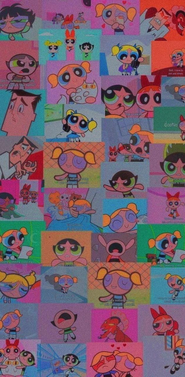 The powerpuff girls wallpaper - Kidcore