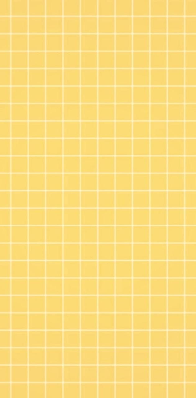 A yellow background with squares and lines - Yellow
