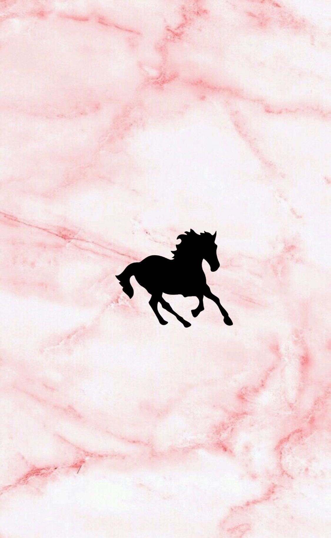 Pink Horse Wallpaper