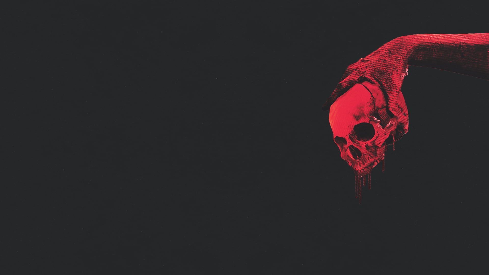 Aesthetic Skull Desktop Wallpaper