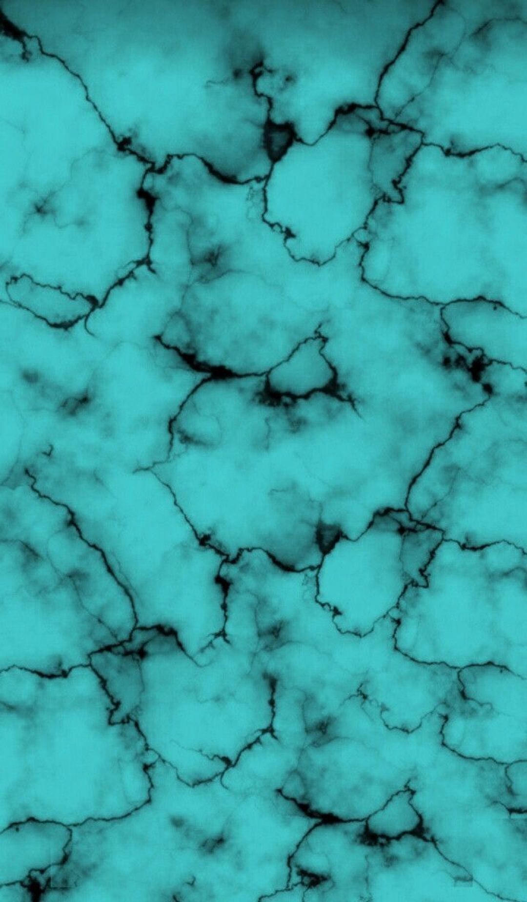 A blue marble texture with black spots - Teal, cyan, turquoise