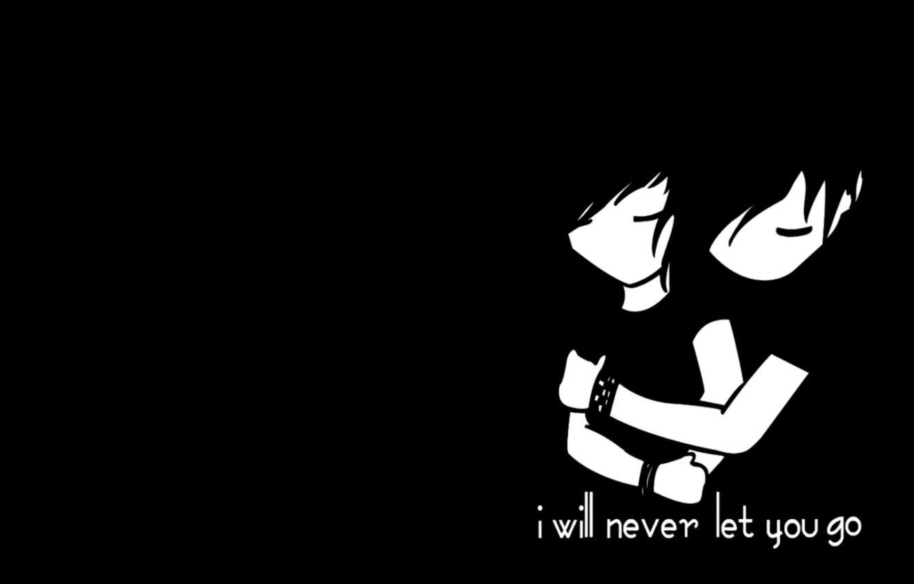 Aesthetic Emo Love Wallpaper