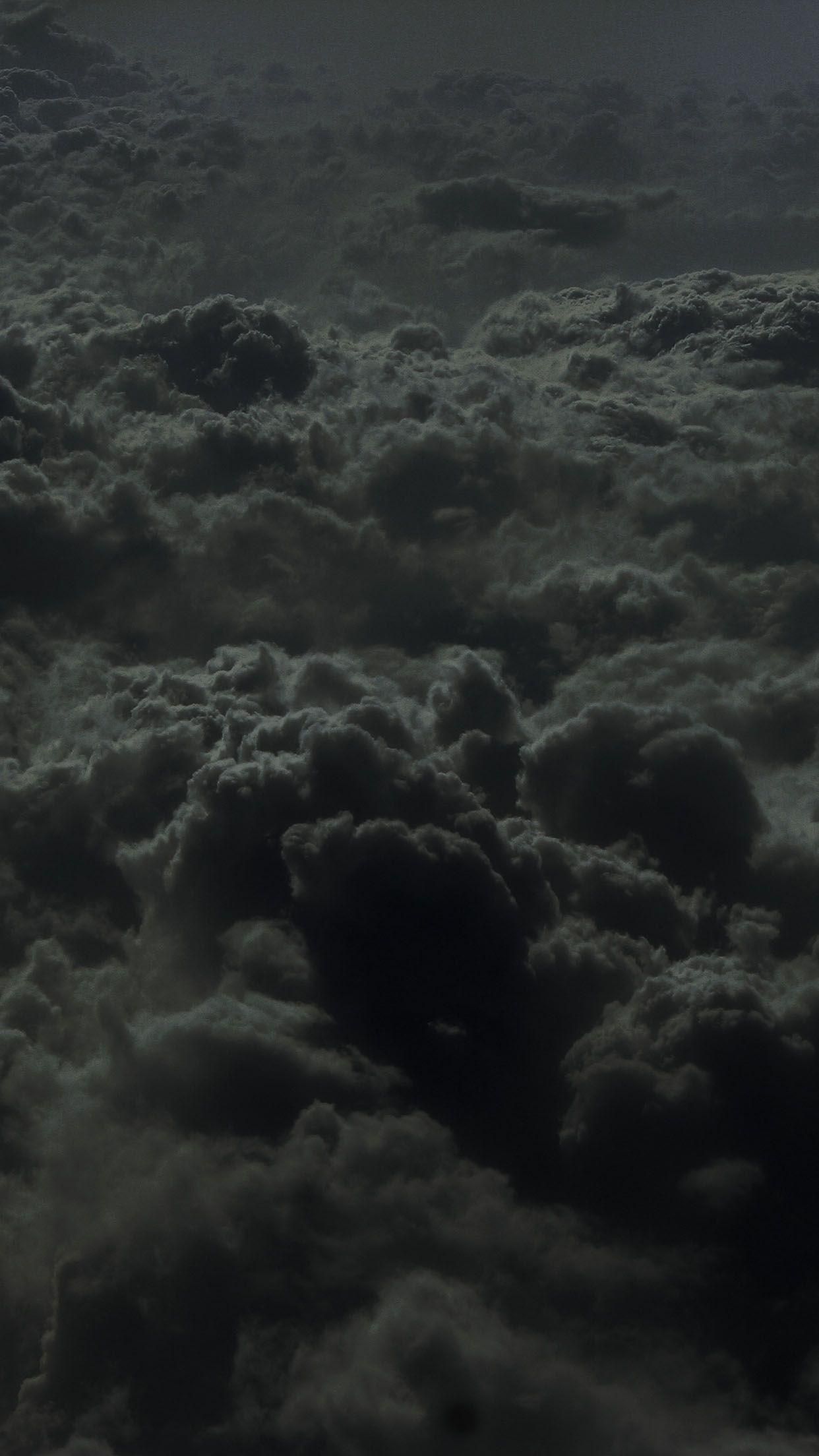 Dark Clouds Wallpaper For Mobile Phones. Cloud wallpaper, Clouds wallpaper iphone, Dark wallpaper iphone