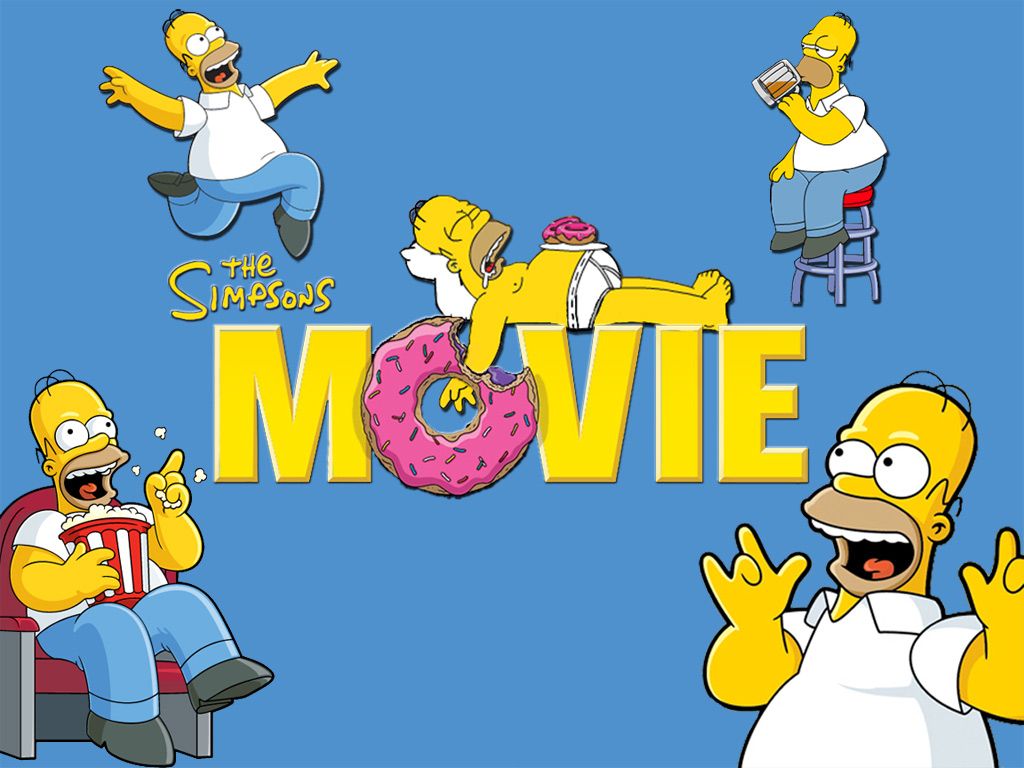 The simpsons movie wallpaper - The Simpsons