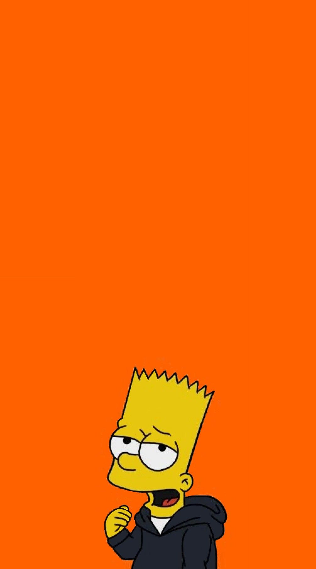 Aesthetic Bart Simpson. para iphone, Pintura de raposa, Plano de desenhos animados