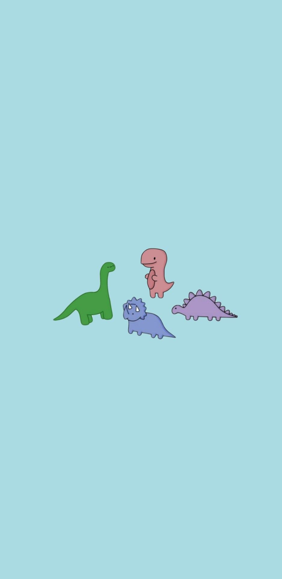 A cute dinosaur wallpaper for phone - Dinosaur