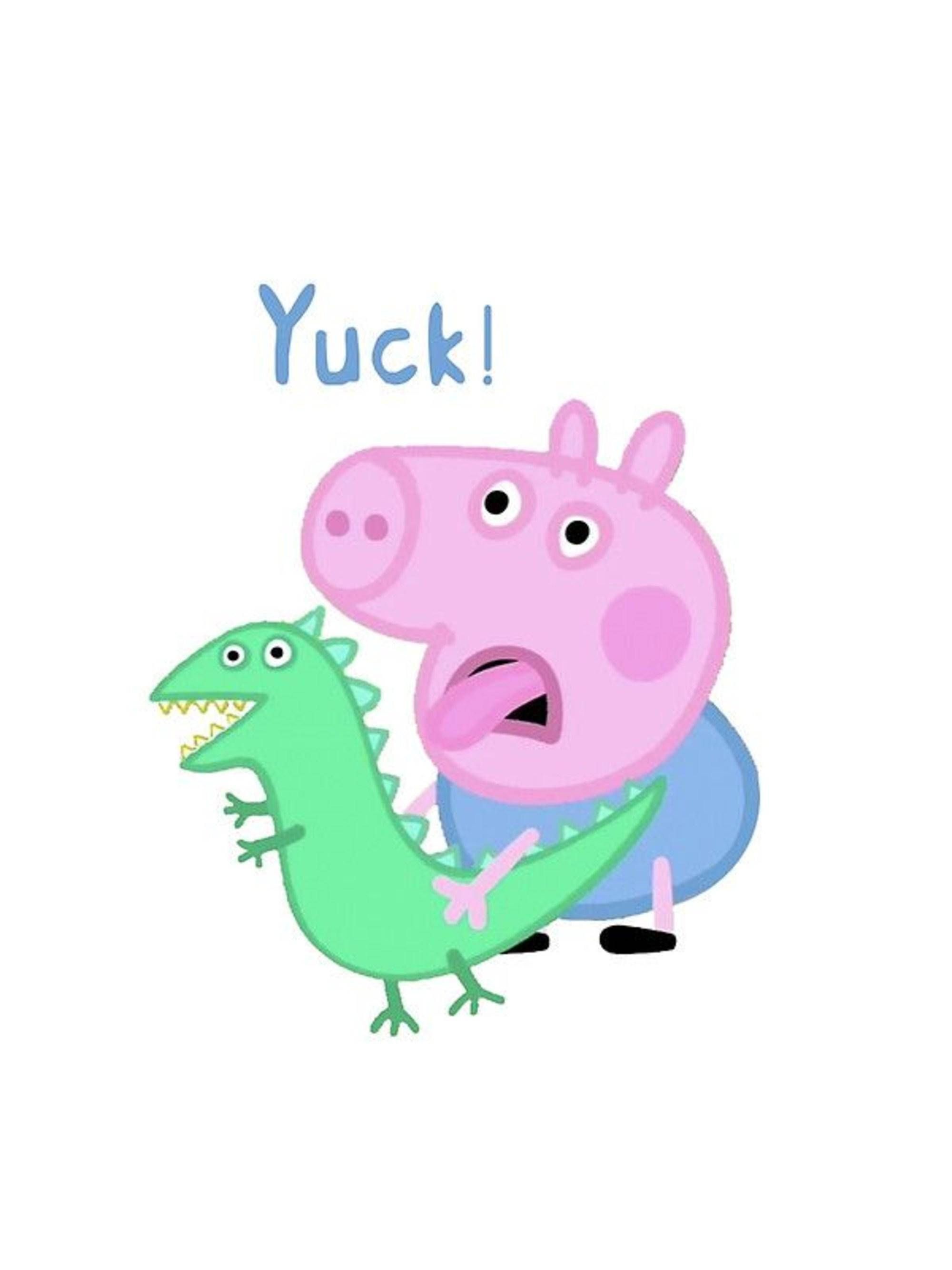 Download Cute Dinosaur Toy Peppa Pig George Wallpaper
