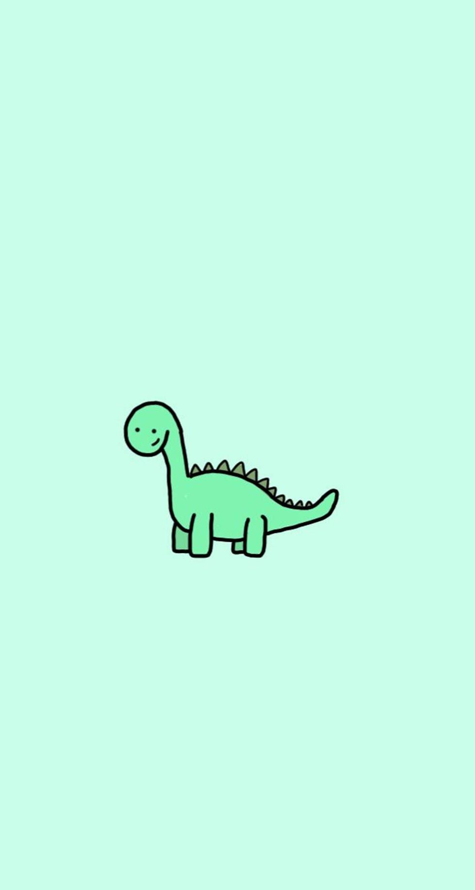 Download Cute Dinosaur iPhone Wallpaper