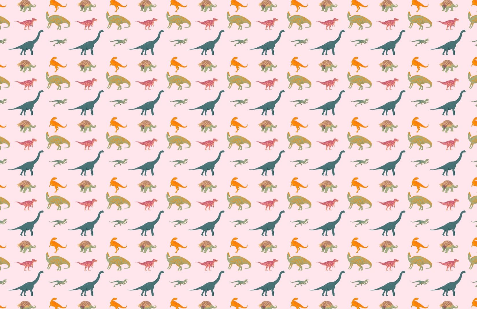 Cute Aesthetic Dinosaur Computer Wallpaper