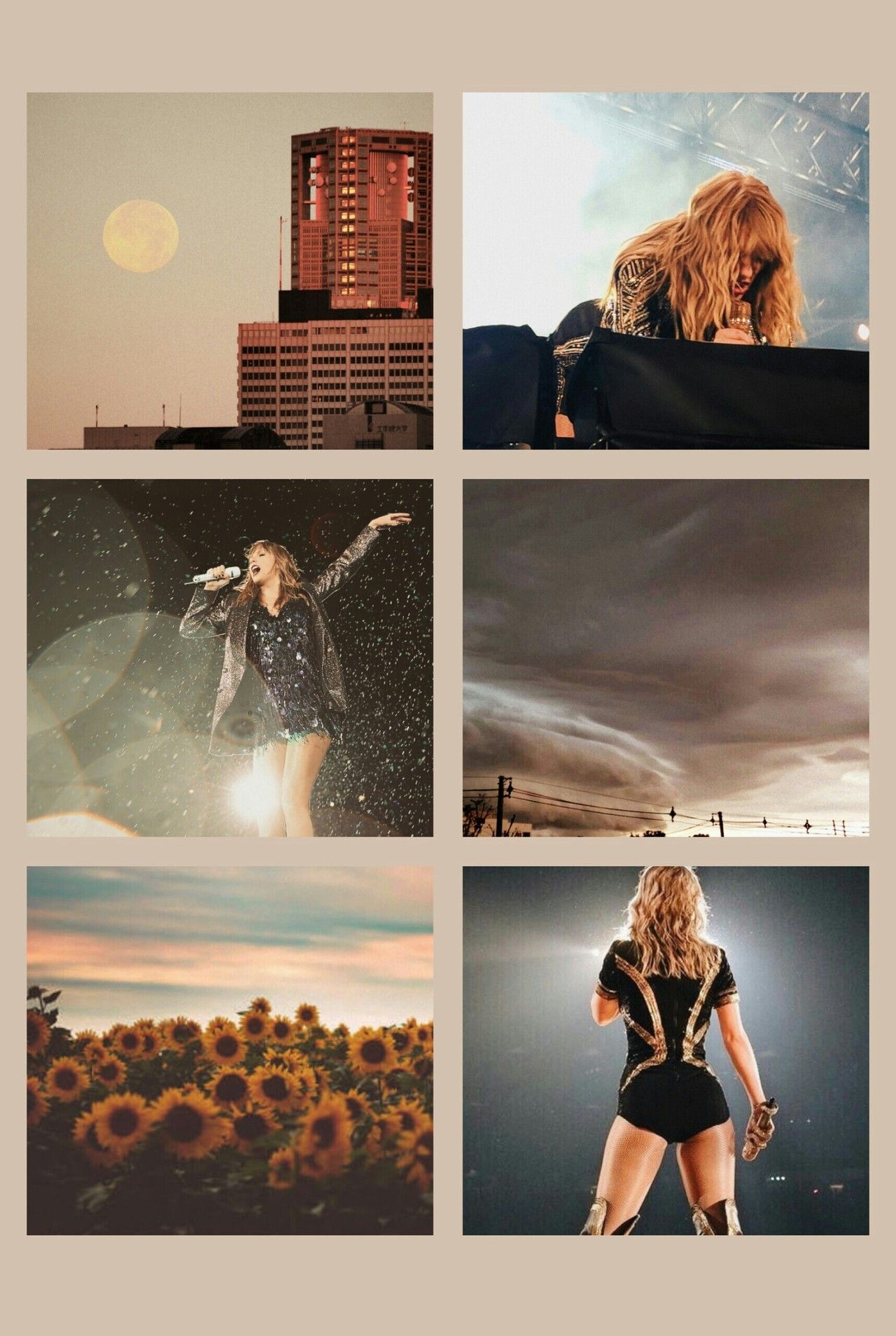 A collage of images of Taylor Swift from her Reputation era. - Taylor Swift