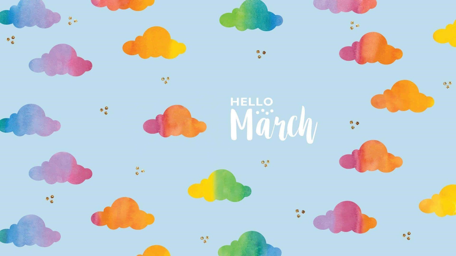 Download Hello March Wallpaper