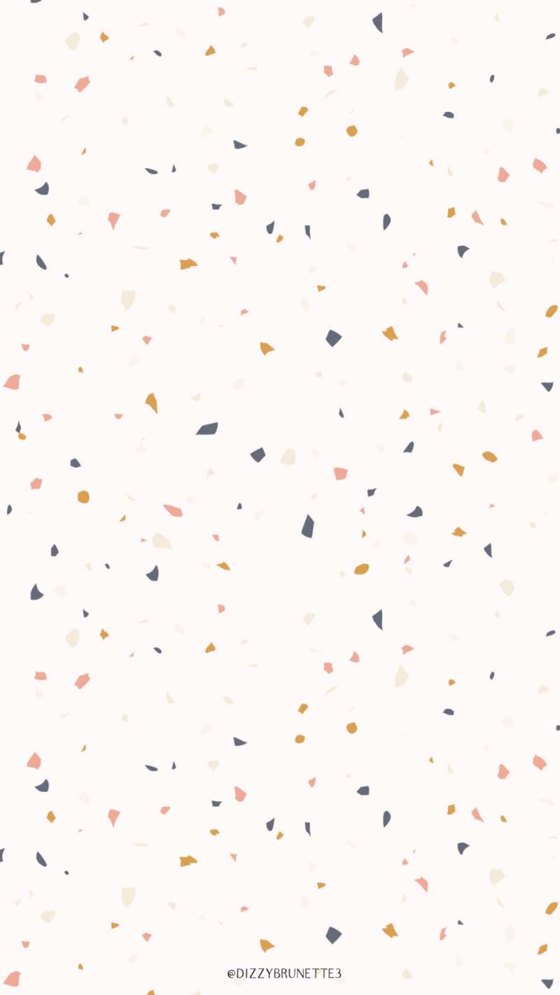 A pattern of small circles in different colors - July, modern