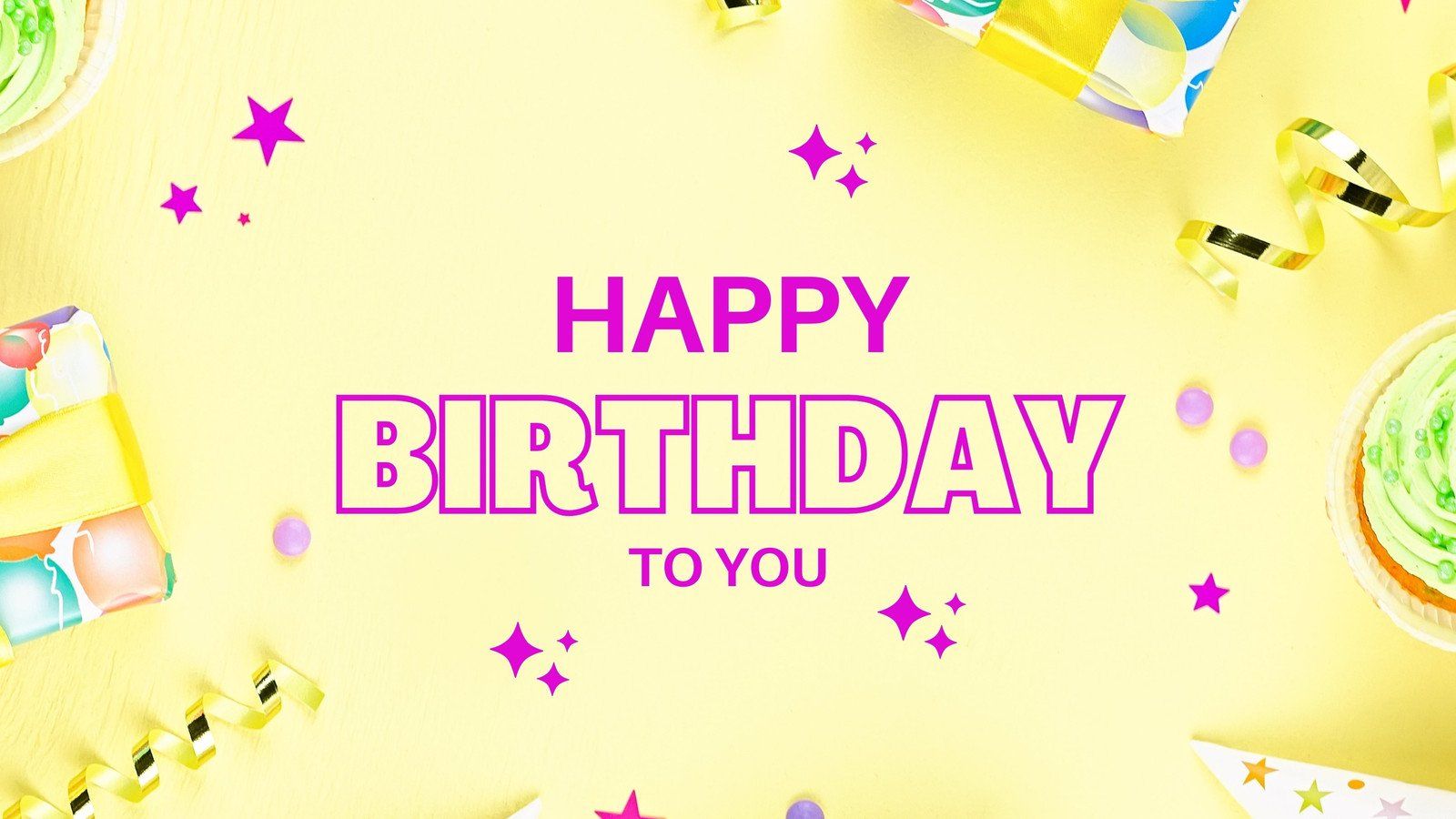 Happy birthday to you - Birthday