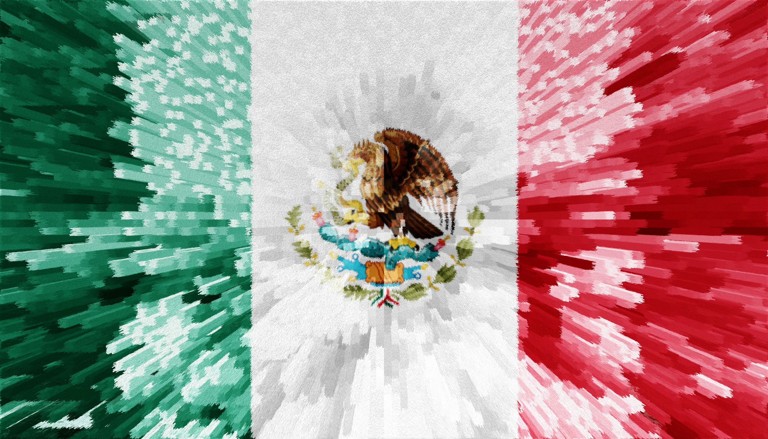 Mexico Flag Aesthetic Wallpaper
