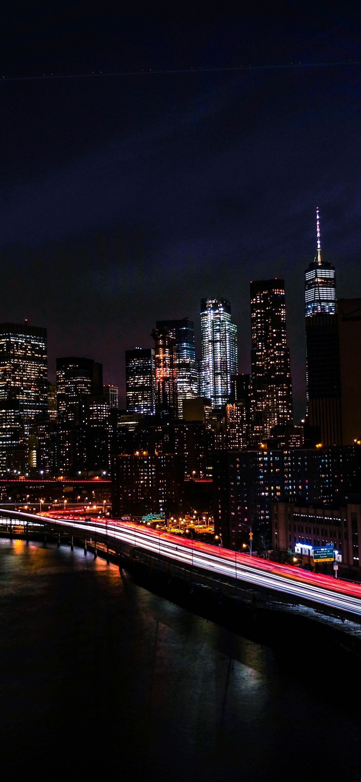 New York City Wallpaper 4K, Night, Cityscape, World
