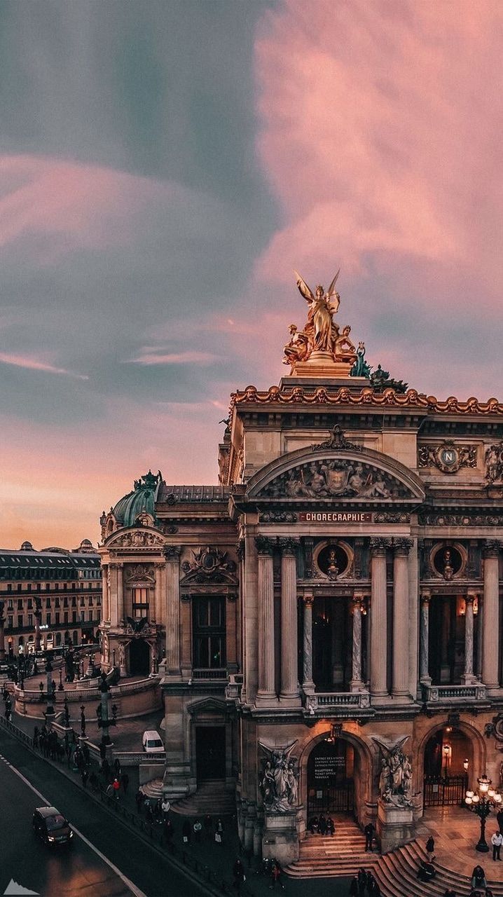 A beautiful image of the Palais Garnier in Paris, France - Italy, travel