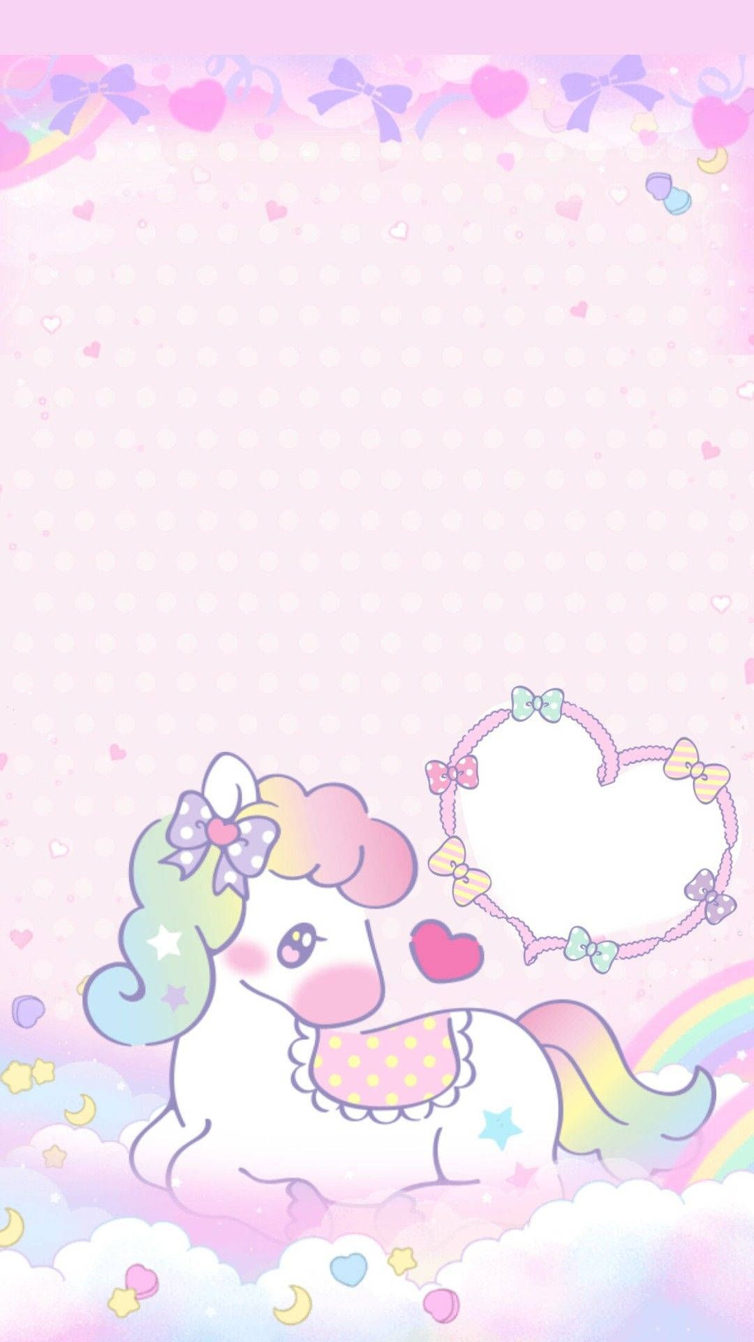 Download Pastel Rainbow Unicorn Wallpaper