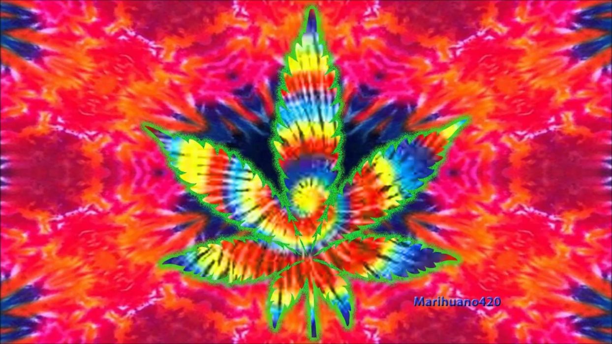 Psychedelic Weed Wallpaper Free Psychedelic Weed Background