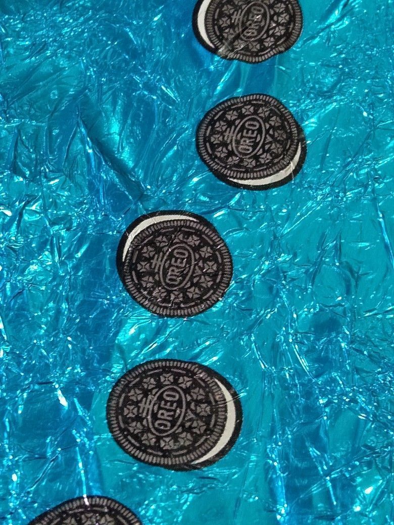 A close up of cookies on the water - Oreo
