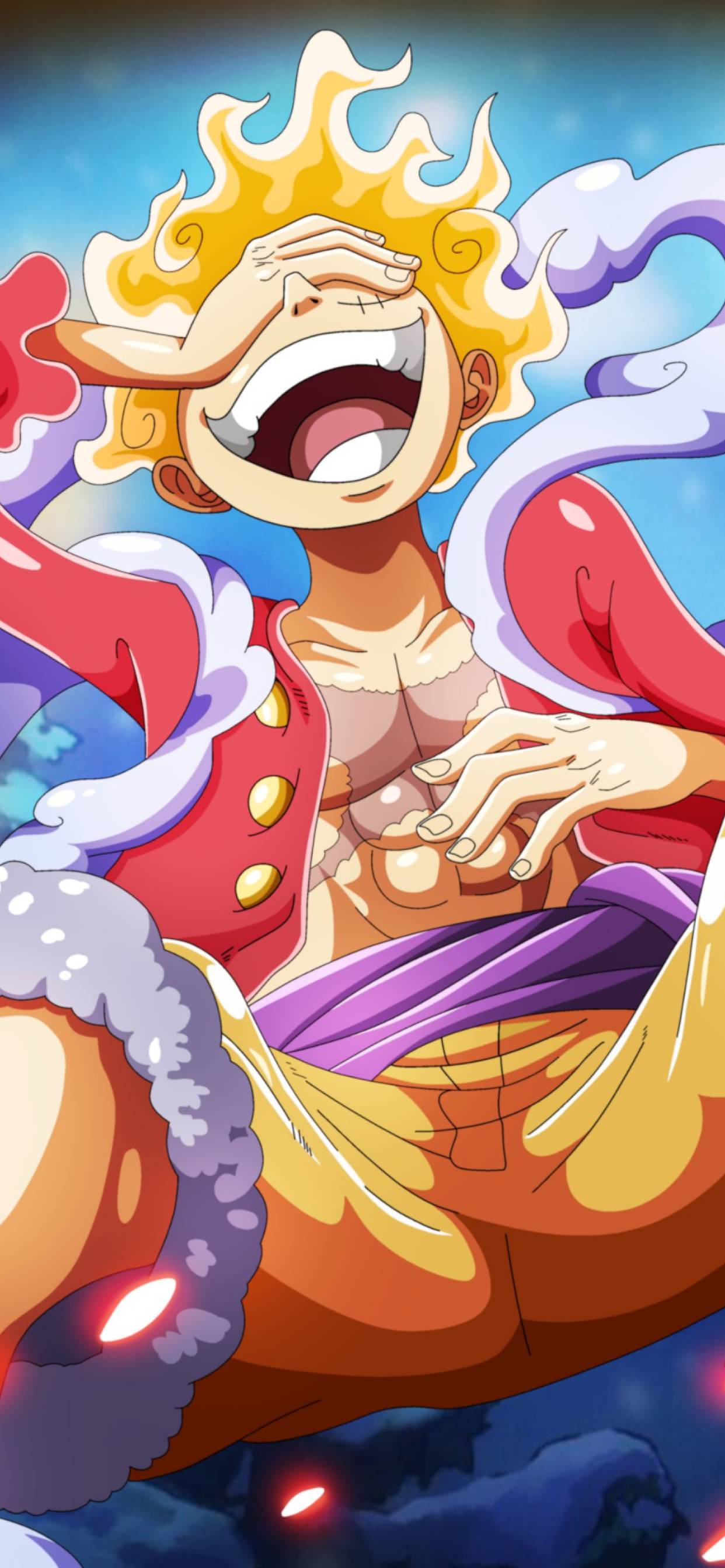 Monkey Luffy Gear 5 Art One Piece iPhone XS MAX Wallpaper, HD Anime 4K Wallpaper, Image, Photo and Background
