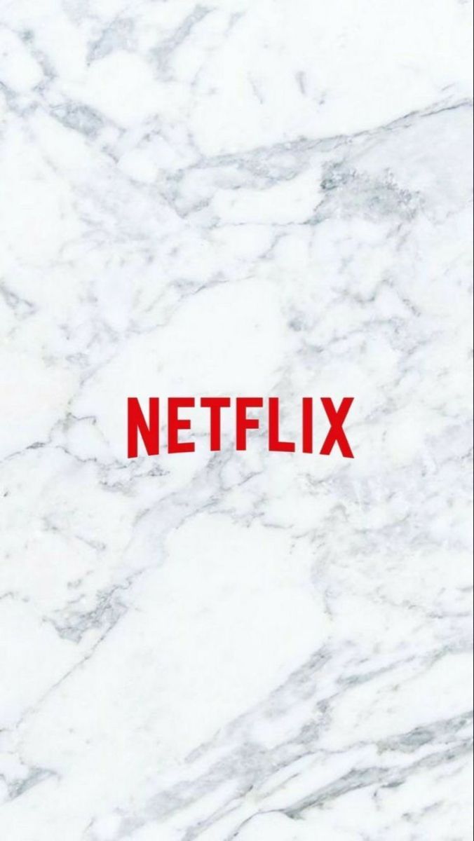 A white marble background with the Netflix logo in red. - Netflix
