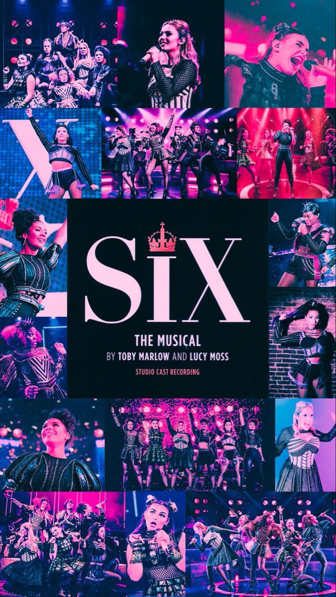 Six The Musical Wallpaper. Musical wallpaper, Musicals, Strange music